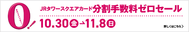 分割手数料ゼロセール